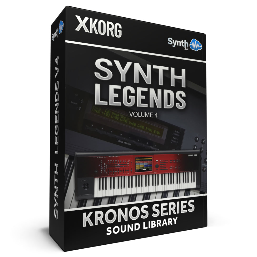 SLG004 - Synth Legends V4 - Korg Kronos Series ( 34 presets )