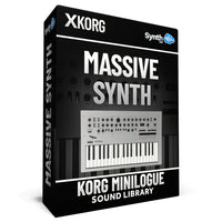 SCL042 - ( Bundle ) - Massive Synth + Funky Experience Soundset - Korg Minilogue