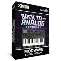 SCL435 - ( Bundle ) - Back to Analog Soundset + Analog Dreams - Korg Modwave