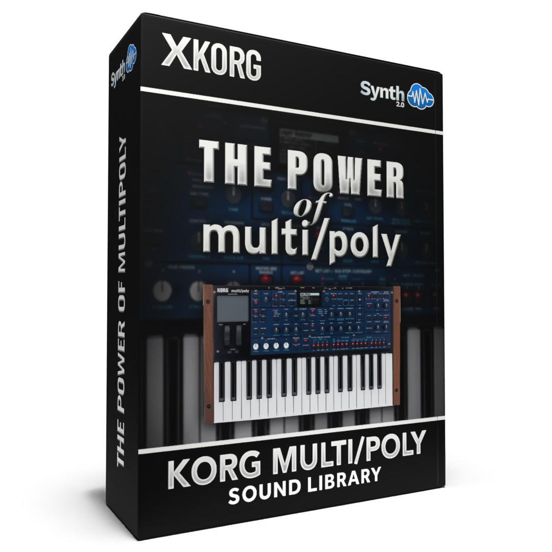 Korg MultiPoly: Inspiring Sounds 74 presets soundset – Synthcloud