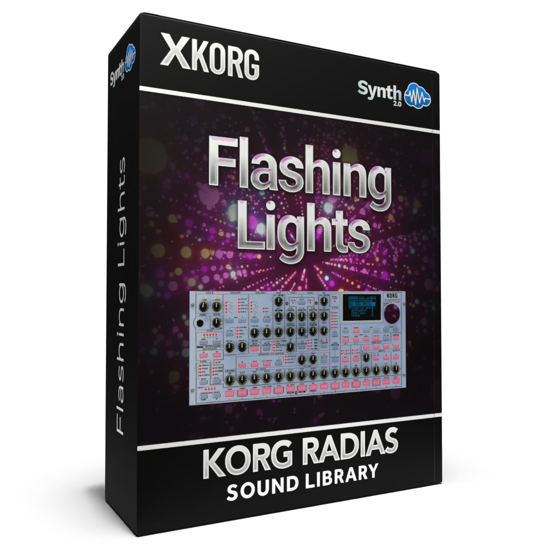 LFO166 - Flashing Lights - Korg Radias ( 128 presets )