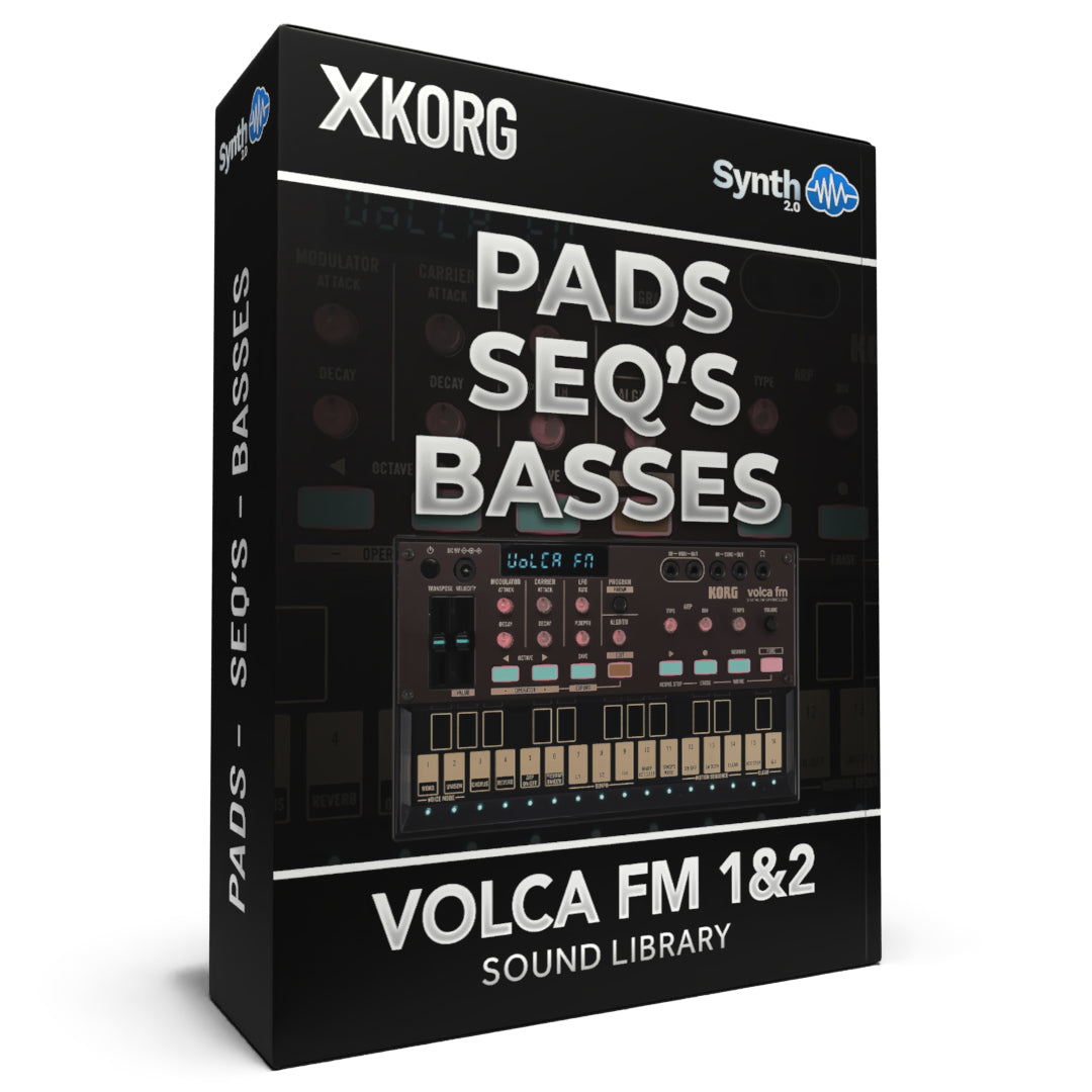 LFO165 - Pads, Seq & Basses - Korg Volca FM 1 / 2 ( 32 presets )