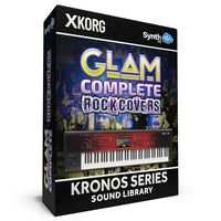 DRS019 - Glam - Complete Rock Covers - Korg Kronos / X / 2 ( over 100 presets )
