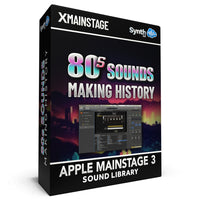RLL006 - 80s Sounds Making History V1 + Pop Hits & 80s Sounds Making History V3 - Logic Pro X Mainstage