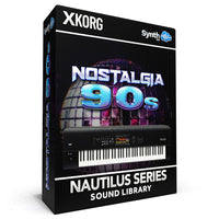 DRS059 - ( Bundle ) - Nostalgia 90s + Synthwave - Korg Nautilus Series