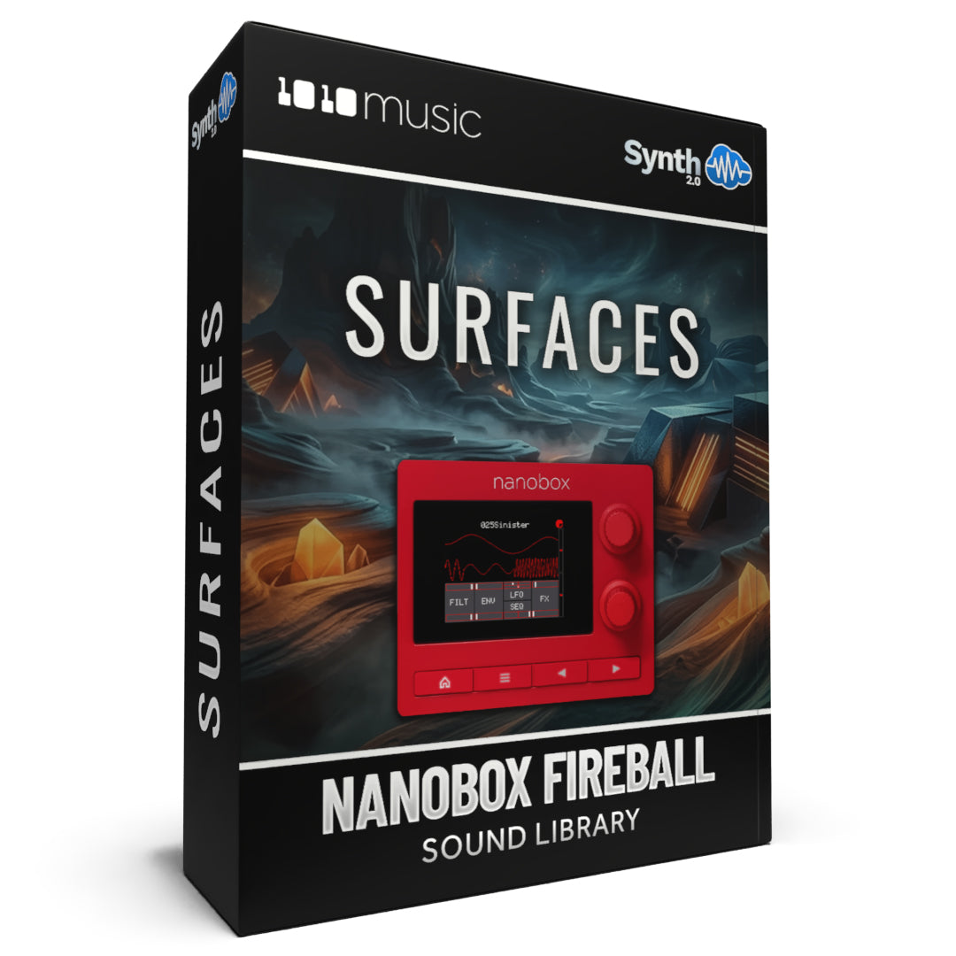 Space Textures for 1010music Nanobox Fireball – Synthcloud