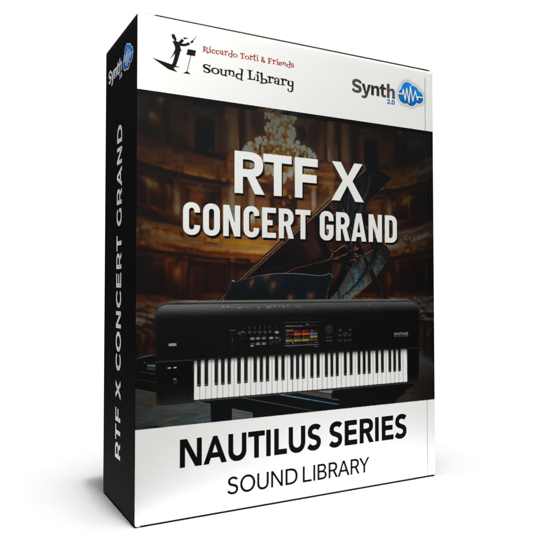 RCL024 - RTF X Concert Grand - Korg Nautilus Series ( 30 presets )
