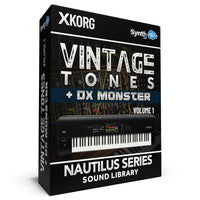 SSX005 - Vintage Tones V.1 + DX Monster - Korg Nautilus Series ( over 14 banks )