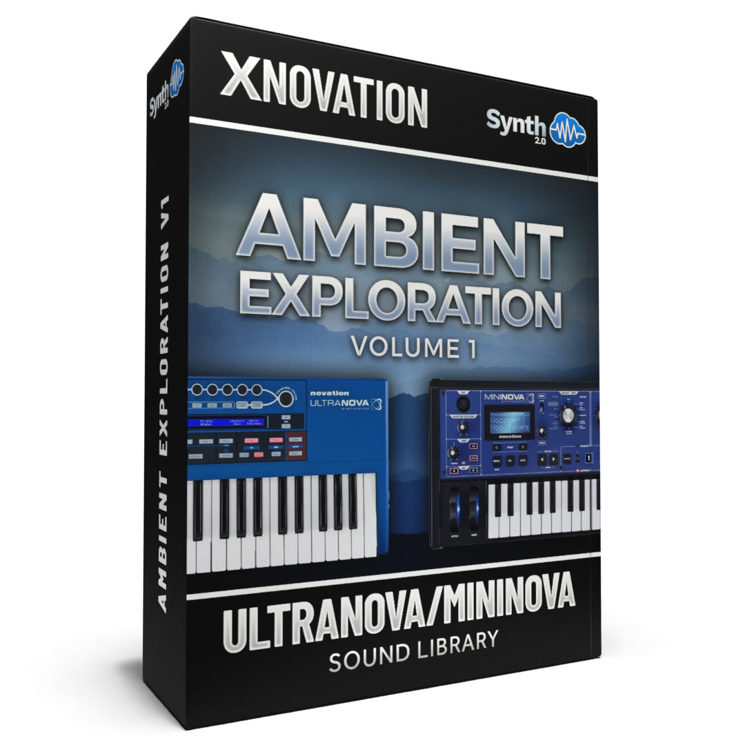 KLL010 - Ambient Exploration V1 - Novation Ultranova / Mininova ( 48 presets )