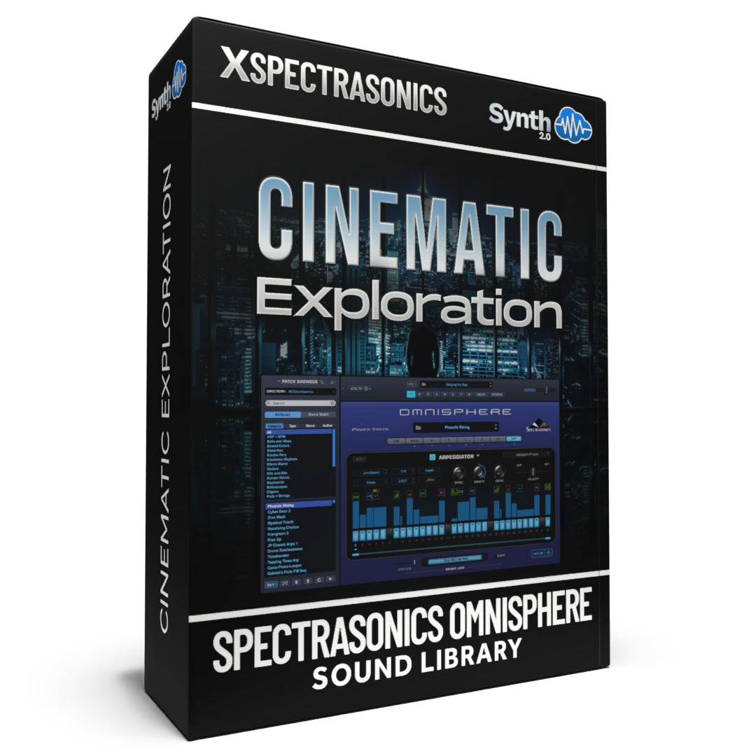 KLL021 - Cinematic Exploration - Spectrasonics Omnisphere 3 ( 40 presets )