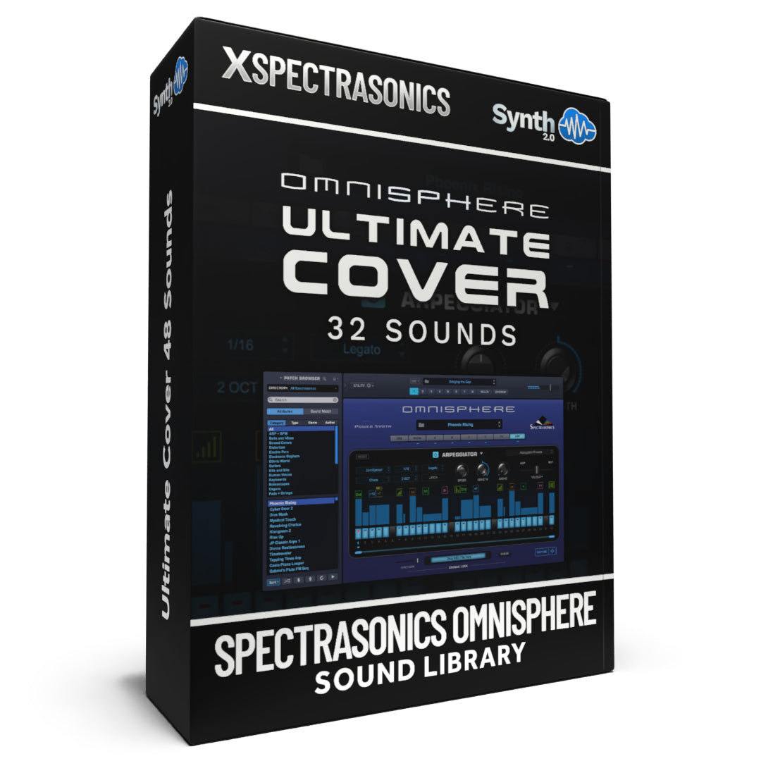 DRS068 - Ultimate Cover - Spectrasonics Omnisphere 2 ( 32 presets )