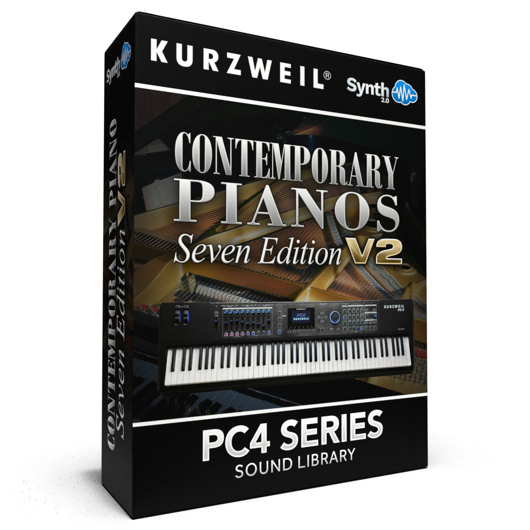 DRS045 - Contemporary Pianos - Seven Edition V2 - Kurzweil PC4 Series