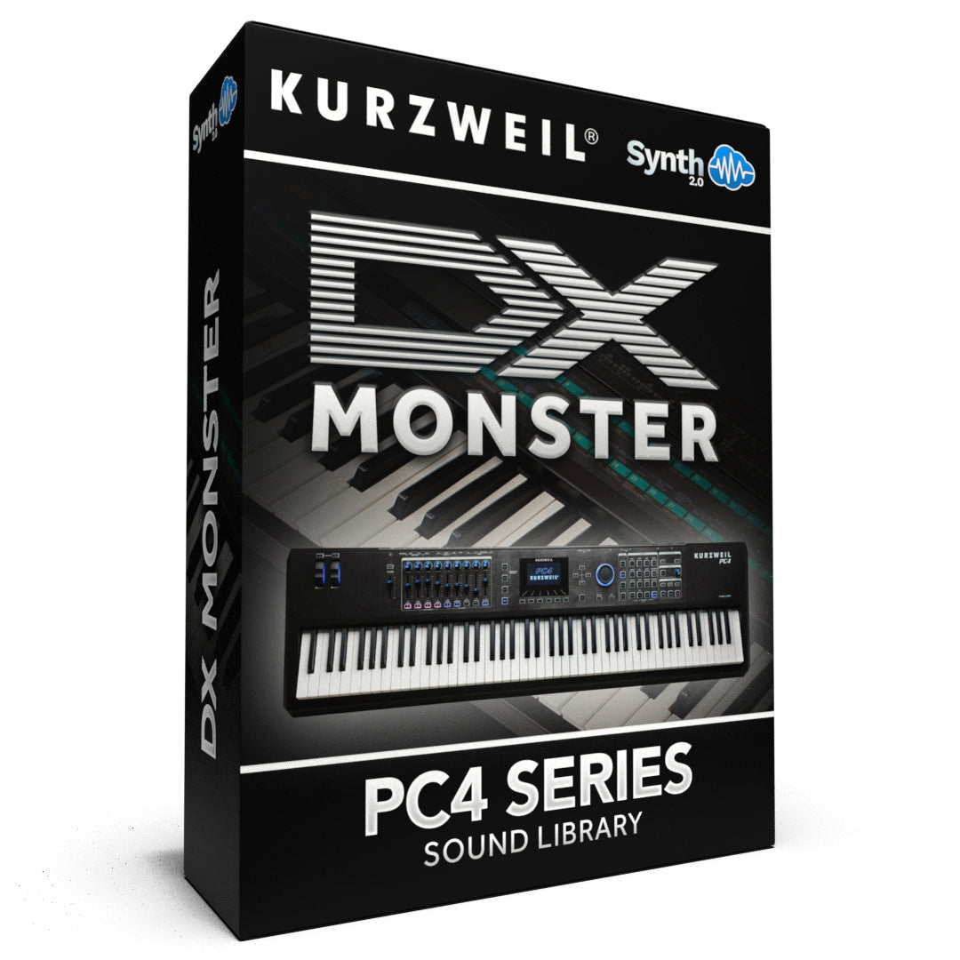 SCL463 - ( Bundle ) - DX Monster + Monster Pack MKIII - Kurzweil PC4 Series