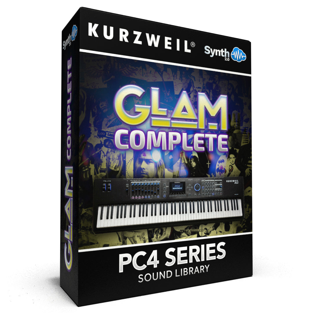 DRS035 - ( Bundle ) - DX Monster + Glam Complete Rock Covers - Kurzweil PC4 Series