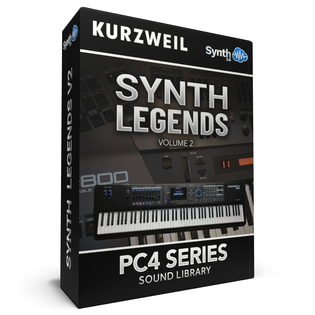 SLG002 - Synth Legends V2 - Kurzweil PC4 / SE ( 36 presets )