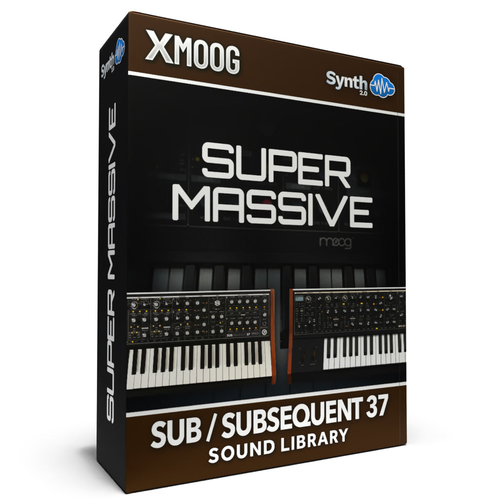 Super Massive Moog Sub 37 Patch Collection - 85 sounds presets