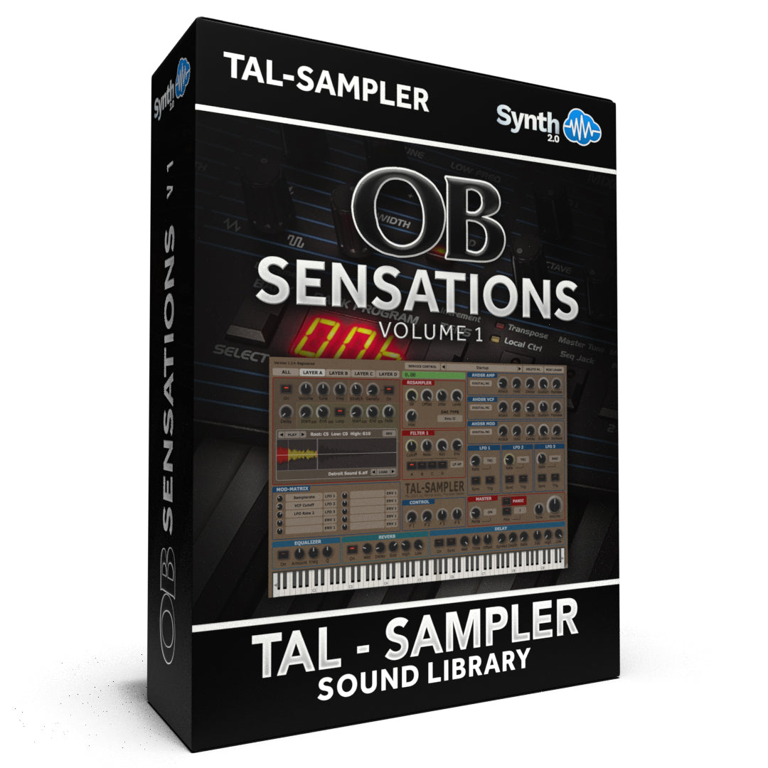 GPR035 - ( Bundle ) - Samp-330 + OB Sensations V1 - TAL Sampler