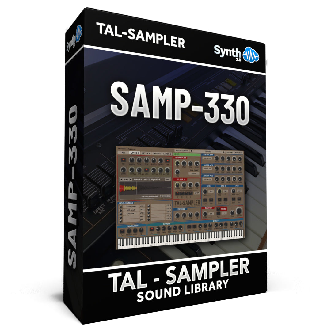 GPR035 - ( Bundle ) - Samp-330 + OB Sensations V1 - TAL Sampler