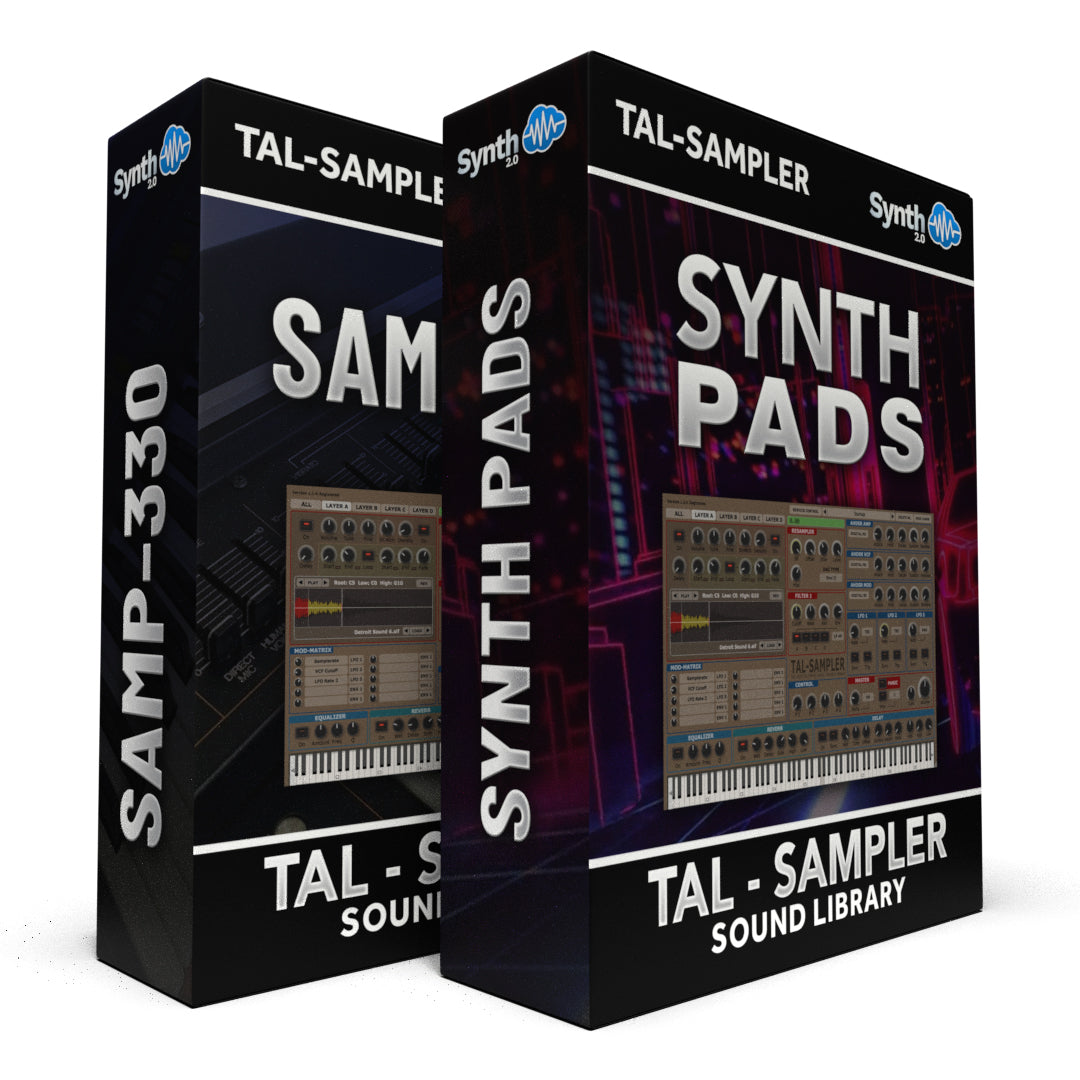 SCL479 - ( Bundle ) - Samp-330 + Synth Pads - TAL Sampler
