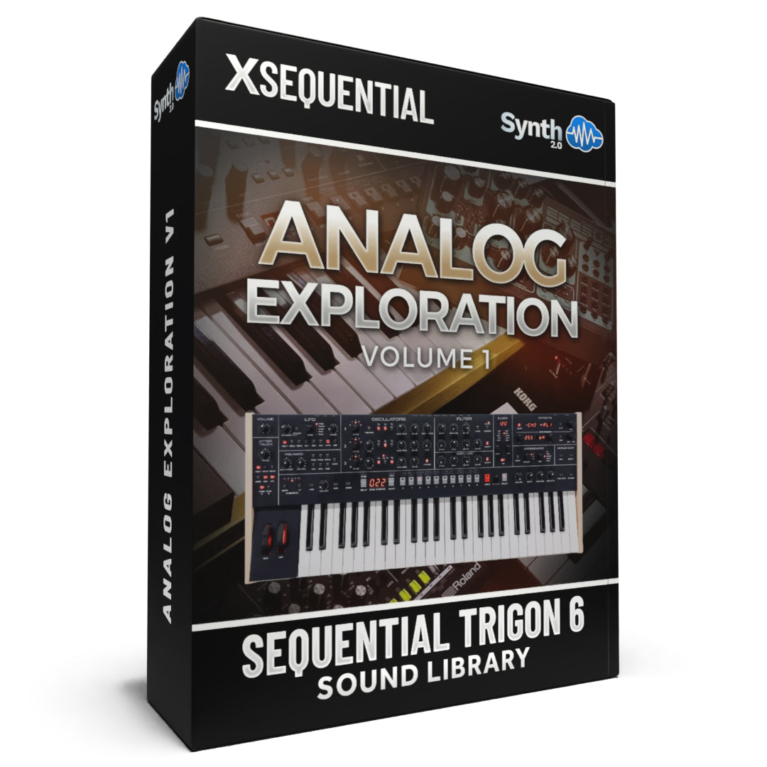 KLL012 - Analog Exploration V1 - Sequential Trigon 6 ( 50 presets )