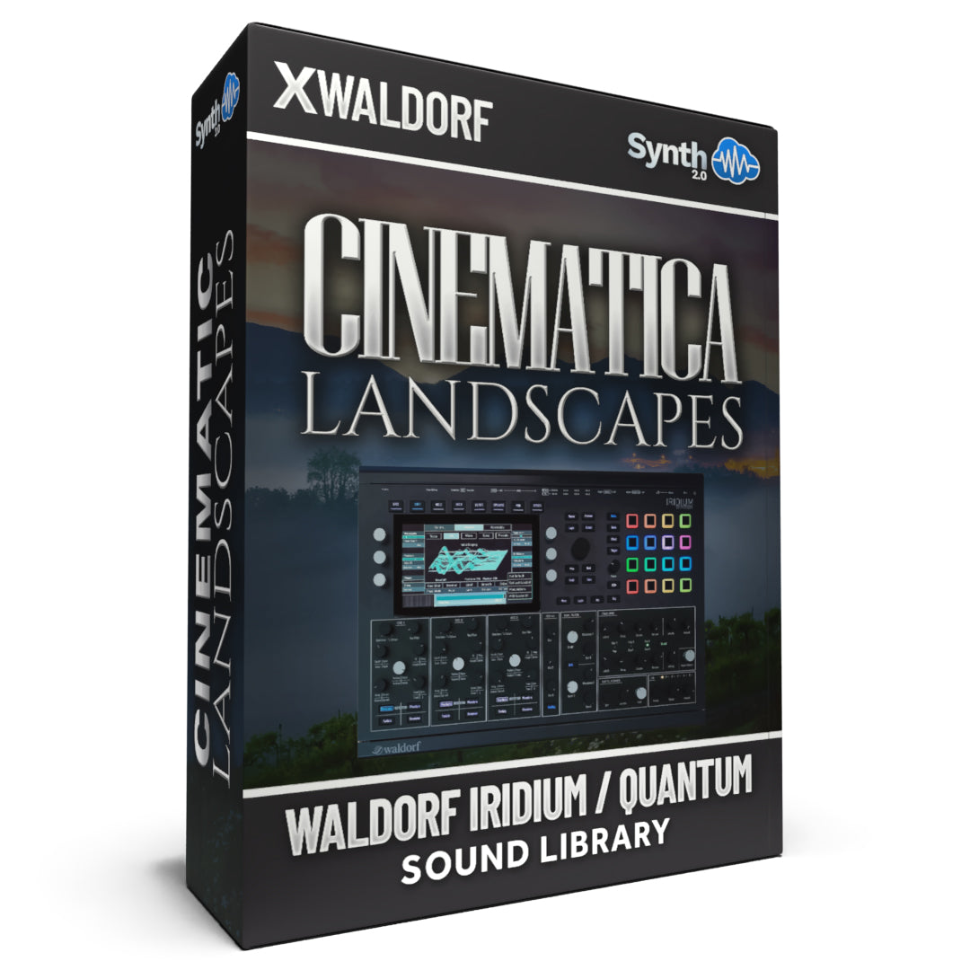 OTL101 - Cinematic Landscapes - Waldorf Iridium / Quantum ( 51 presets )