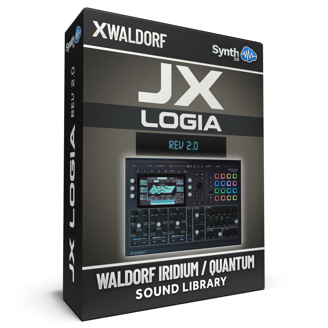 DRS039 - Jx-Logia Rev2 - Waldorf Iridium / Quantum ( 24 presets )