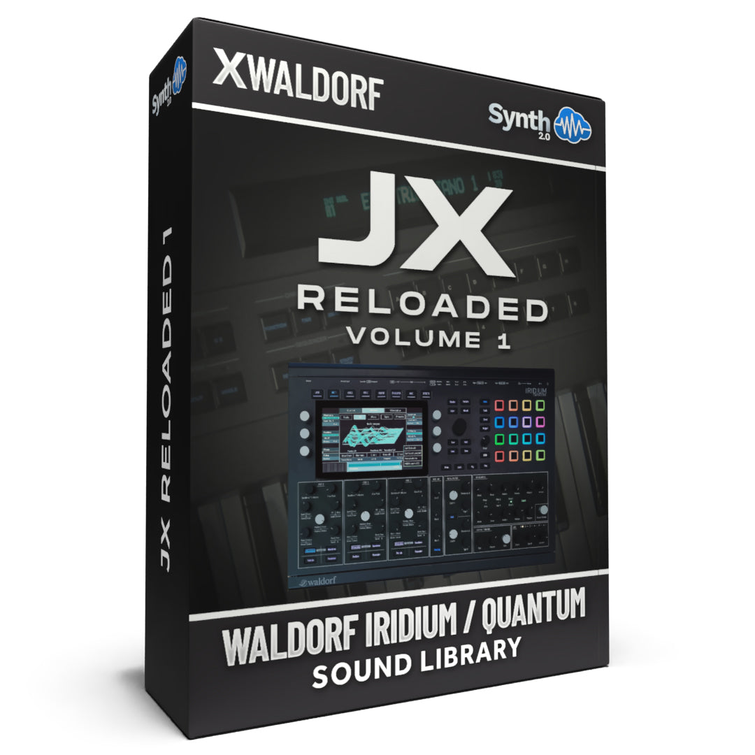 KLL013 - JX Reloaded V1 - Waldorf Iridium / Quantum ( 32 presets )