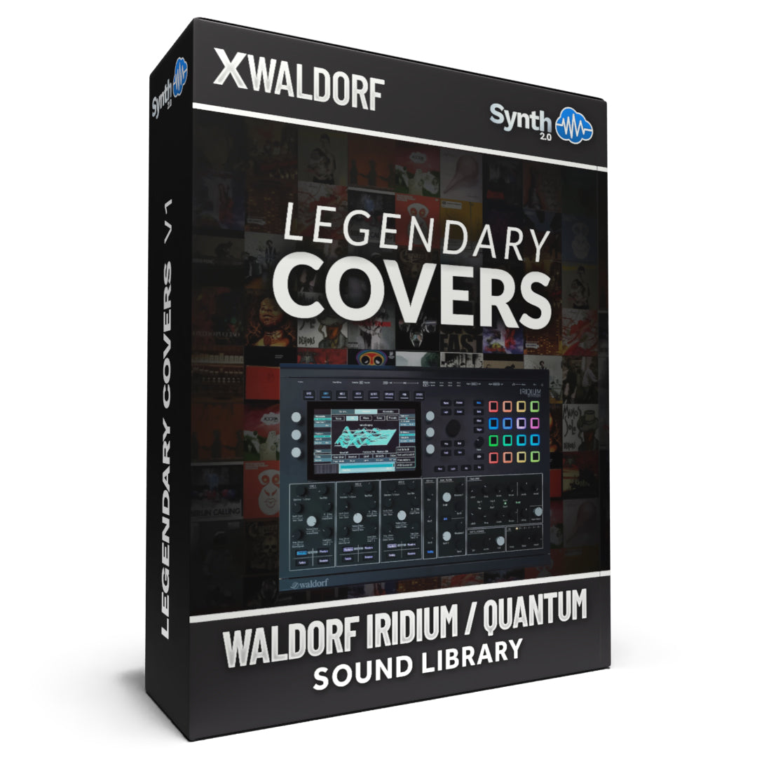SKL020 - Legendary Covers V1 - Waldorf Iridium / Quantum ( 20 presets )