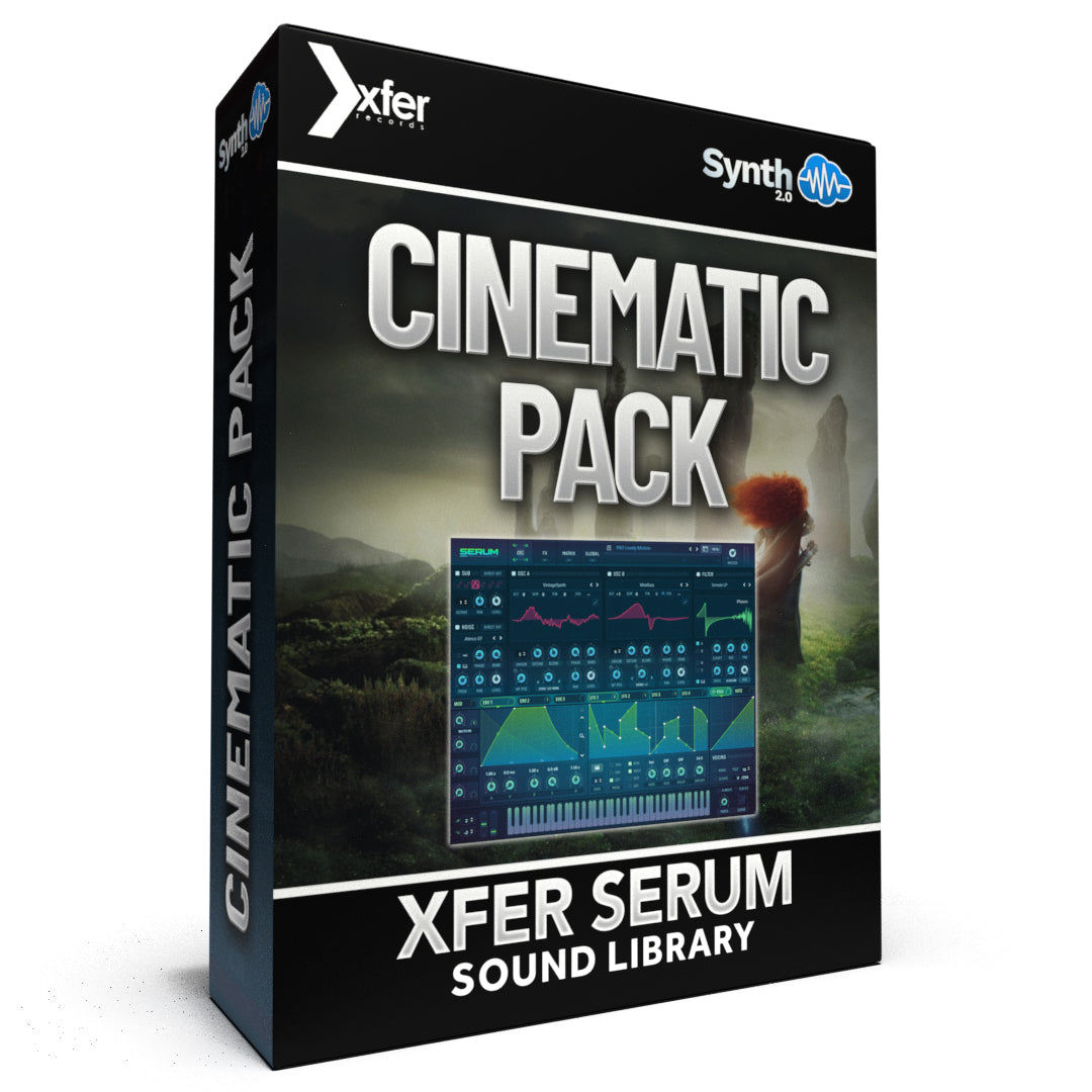 SCL240 - Cinematic Pack - Xfer Serum ( 35 presets )