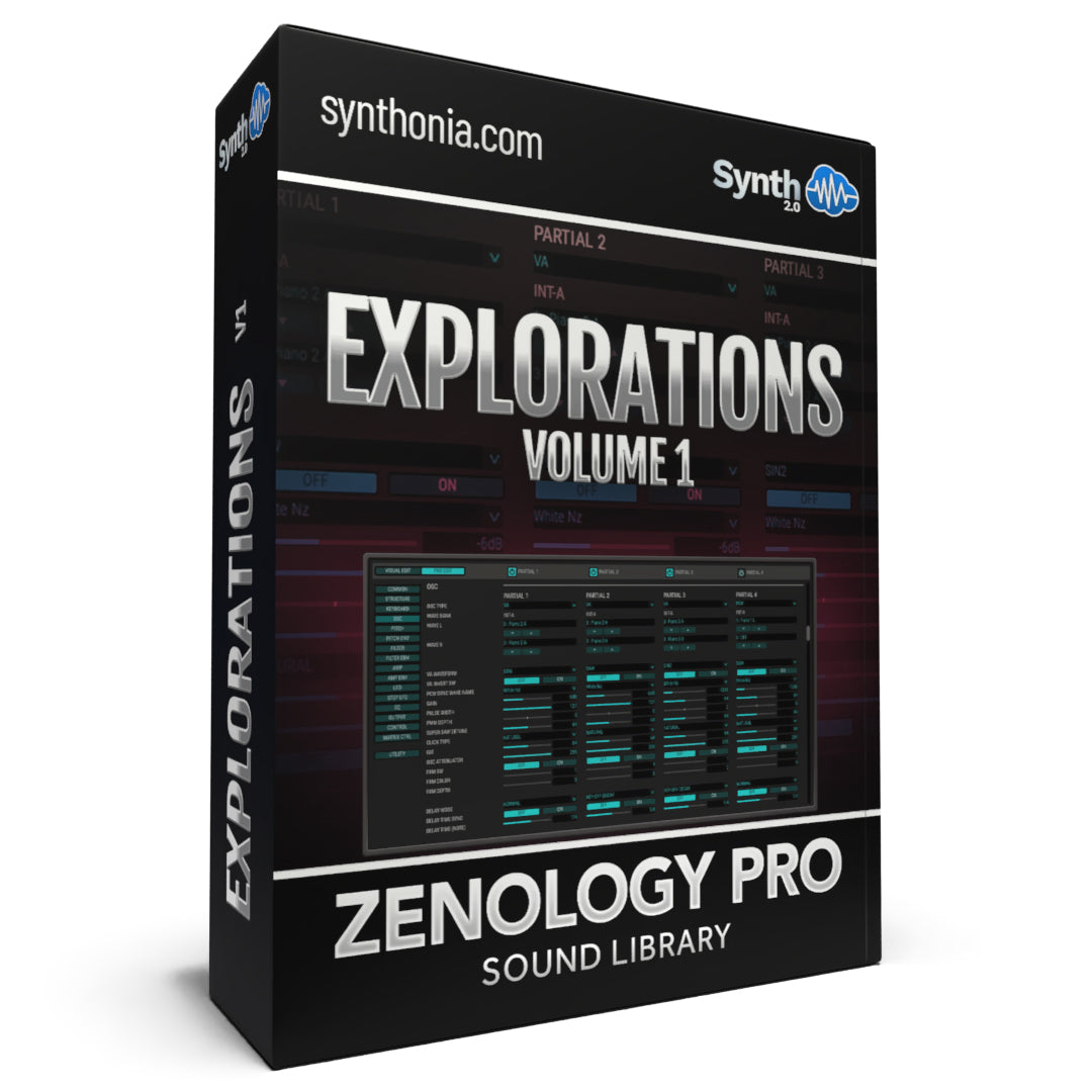 LFO158 - Explorations V1 - Zenology Pro ( 64 presets )