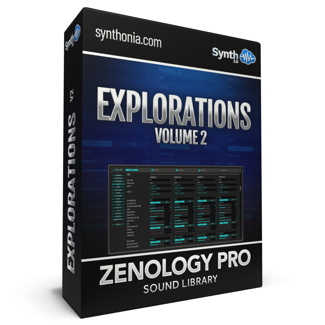 LFO078 - Explorations V2 - Zenology Pro ( 64 presets )