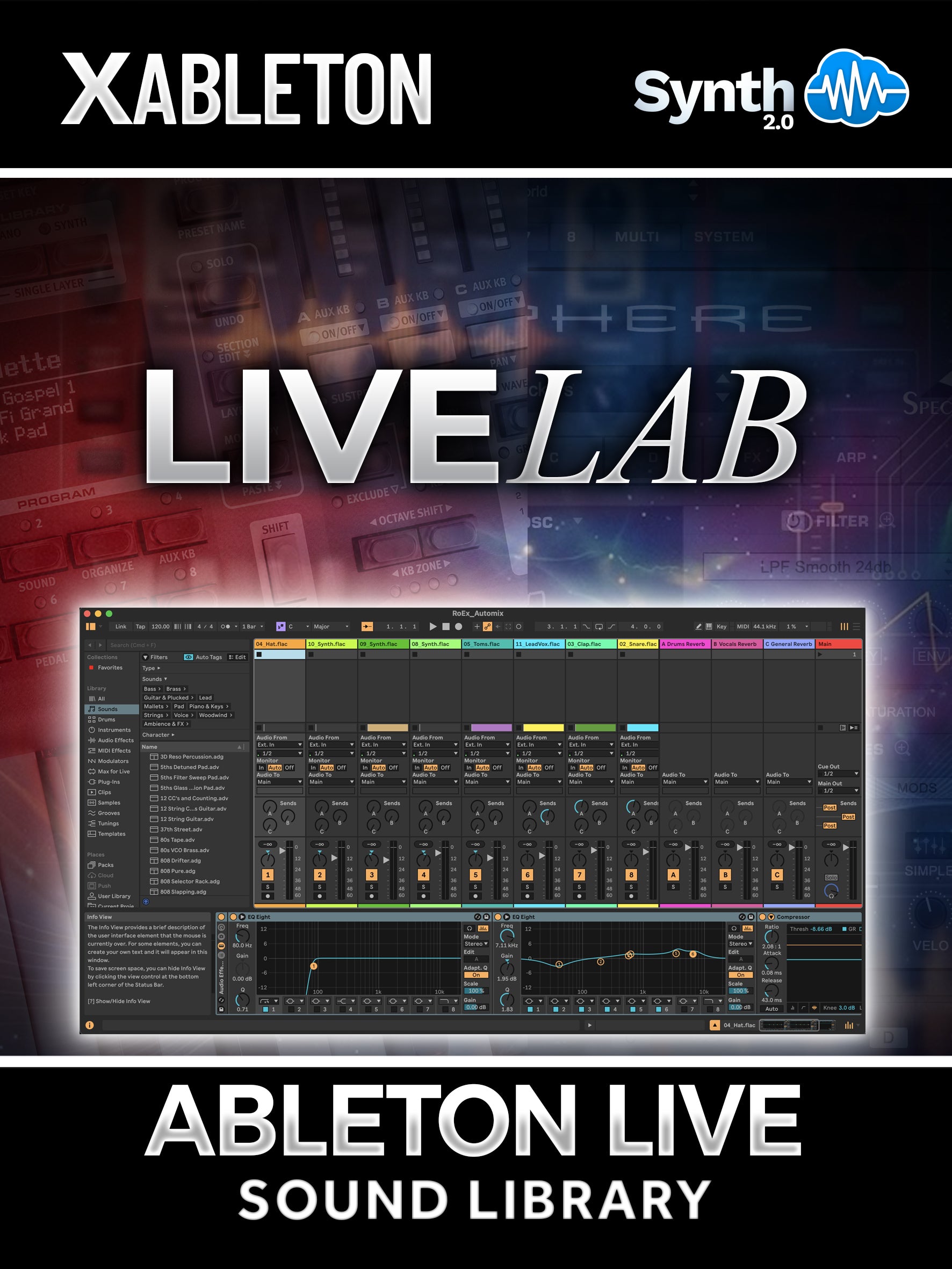 LiveLab for Ableton Live – 54 Premium Worship Sounds – Synthcloud