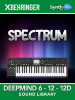 LFO143 - Spectrum - Behringer Deepmind 6 / 12 / 12D ( 64 presets )