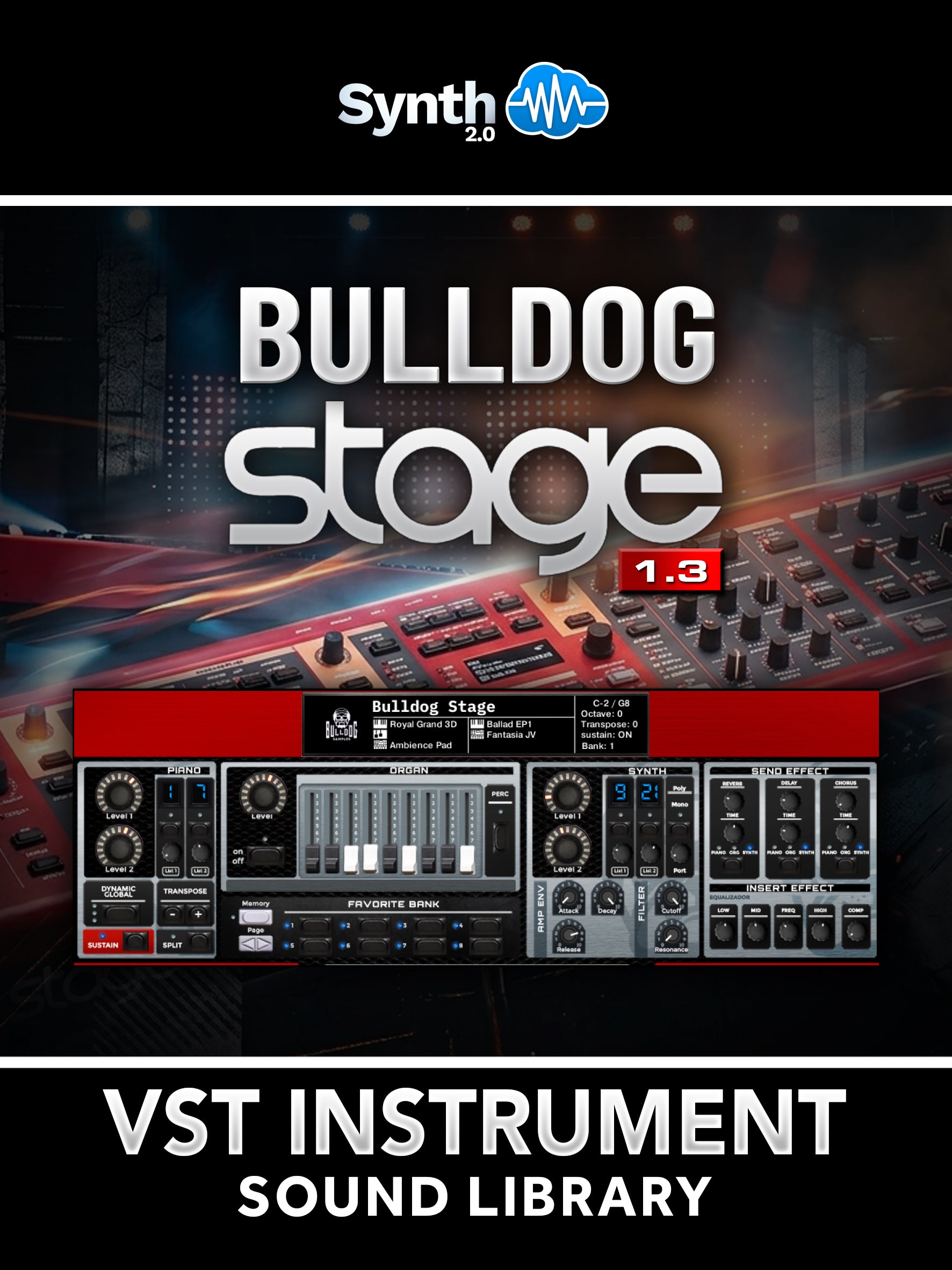Bulldog Stage VST Instrument 74 patches soundset – Synthcloud