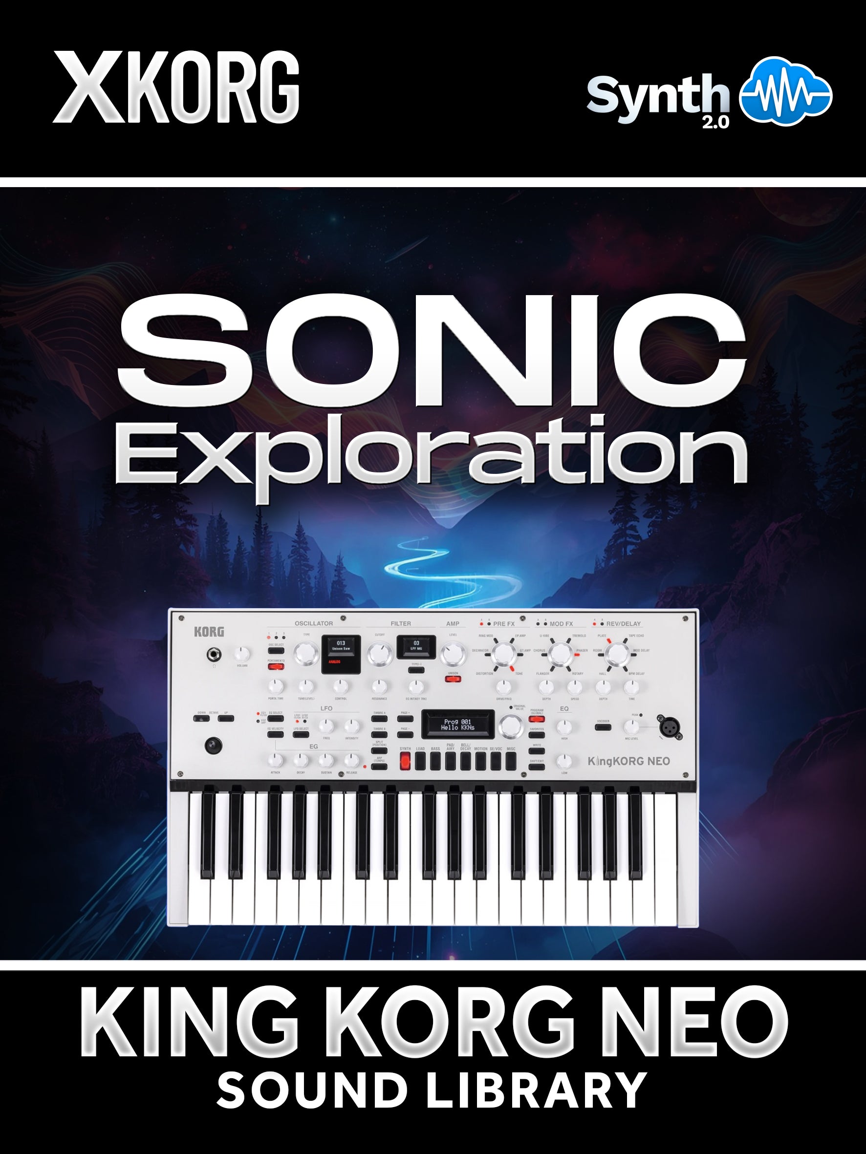 Korg KingKorg NEO: Axiom of Light+Sonic Exploration – Synthcloud