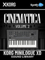 LFO135 - ( Bundle ) - Analog Dreams + Cinematica Vol.2 - Korg Minilogue XD