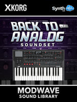 SCL435 - ( Bundle ) - Back to Analog Soundset + Analog Dreams - Korg Modwave