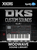 SCL436 - ( Bundle ) - DKS Custom Sounds Vol.1 + Layers & More Soundset - Korg Modwave