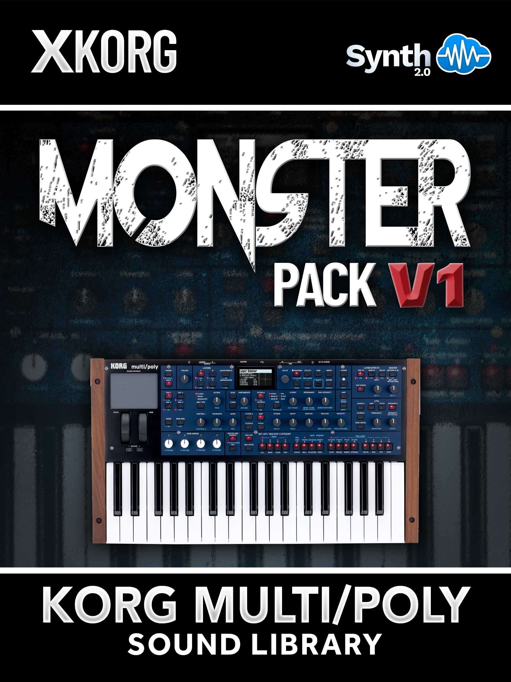 SCL573 - Monster Pack - Korg Multi/Poly