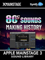 RLL006 - 80s Sounds Making History V1 + Pop Hits & 80s Sounds Making History V3 - Logic Pro X Mainstage