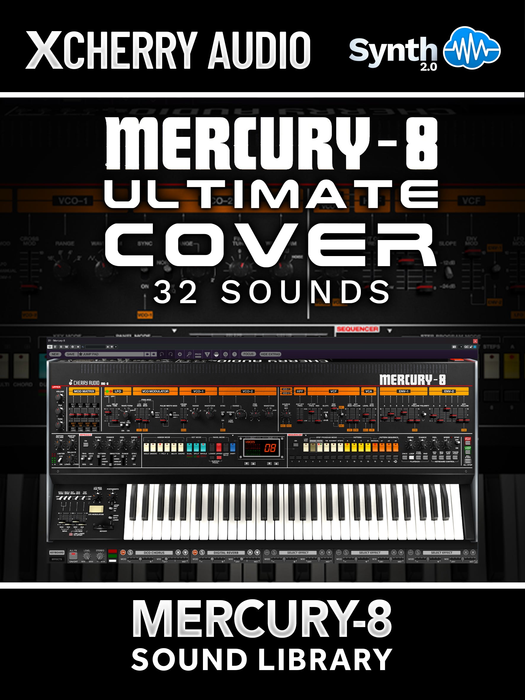 Ultimate Cover 32 Presets for Mercury-8 Synth – Synthcloud