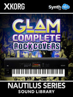 DRS019 - Glam - Complete Rock Covers - Korg Nautilus Series ( over 100 presets )