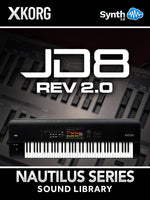DRS061 - JD8 Rev2 - Korg Nautilus Series ( 32 presets )