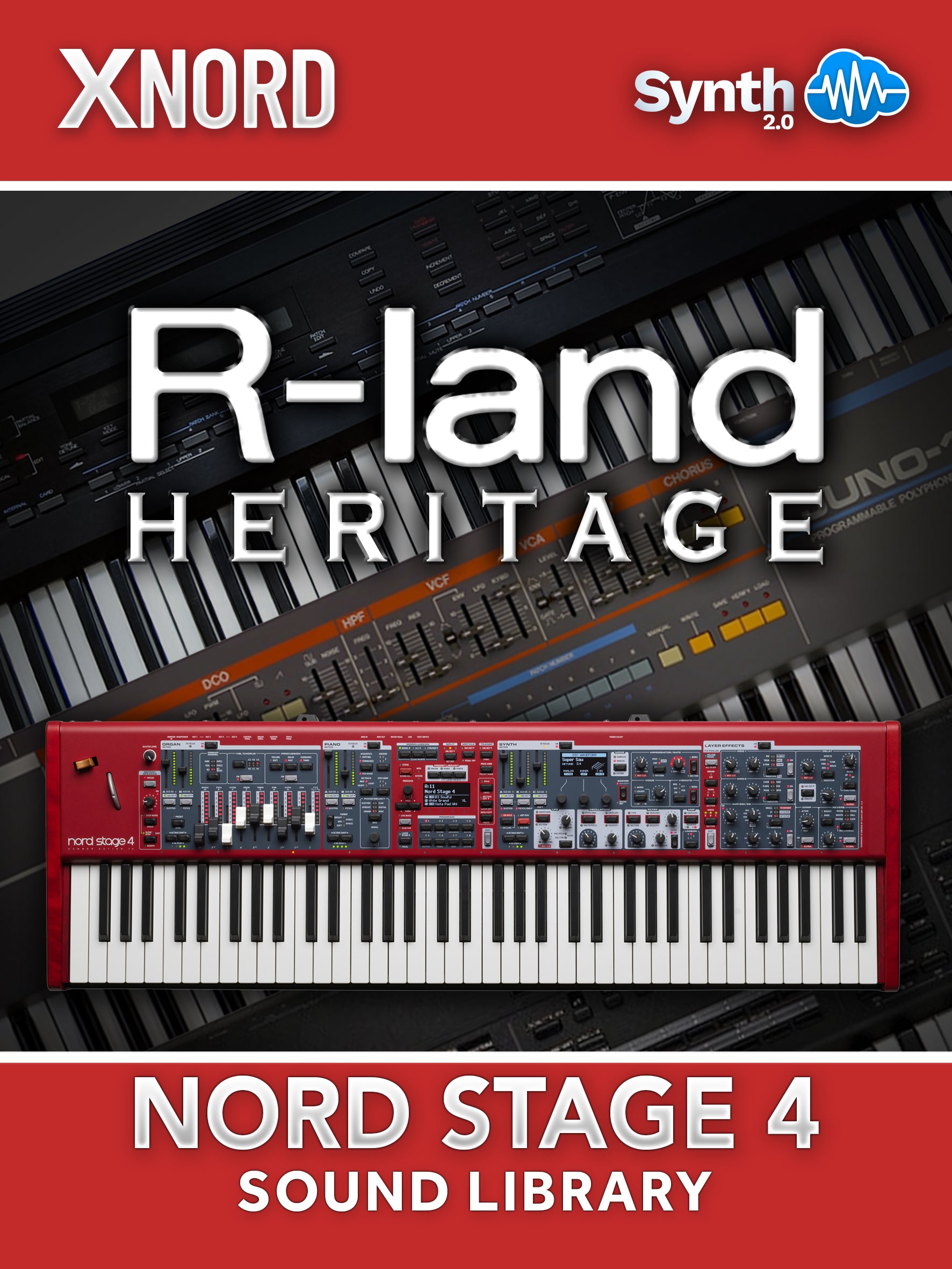 Nord Stage 4: R-Land Heritage Roland 20 patches – Synthcloud