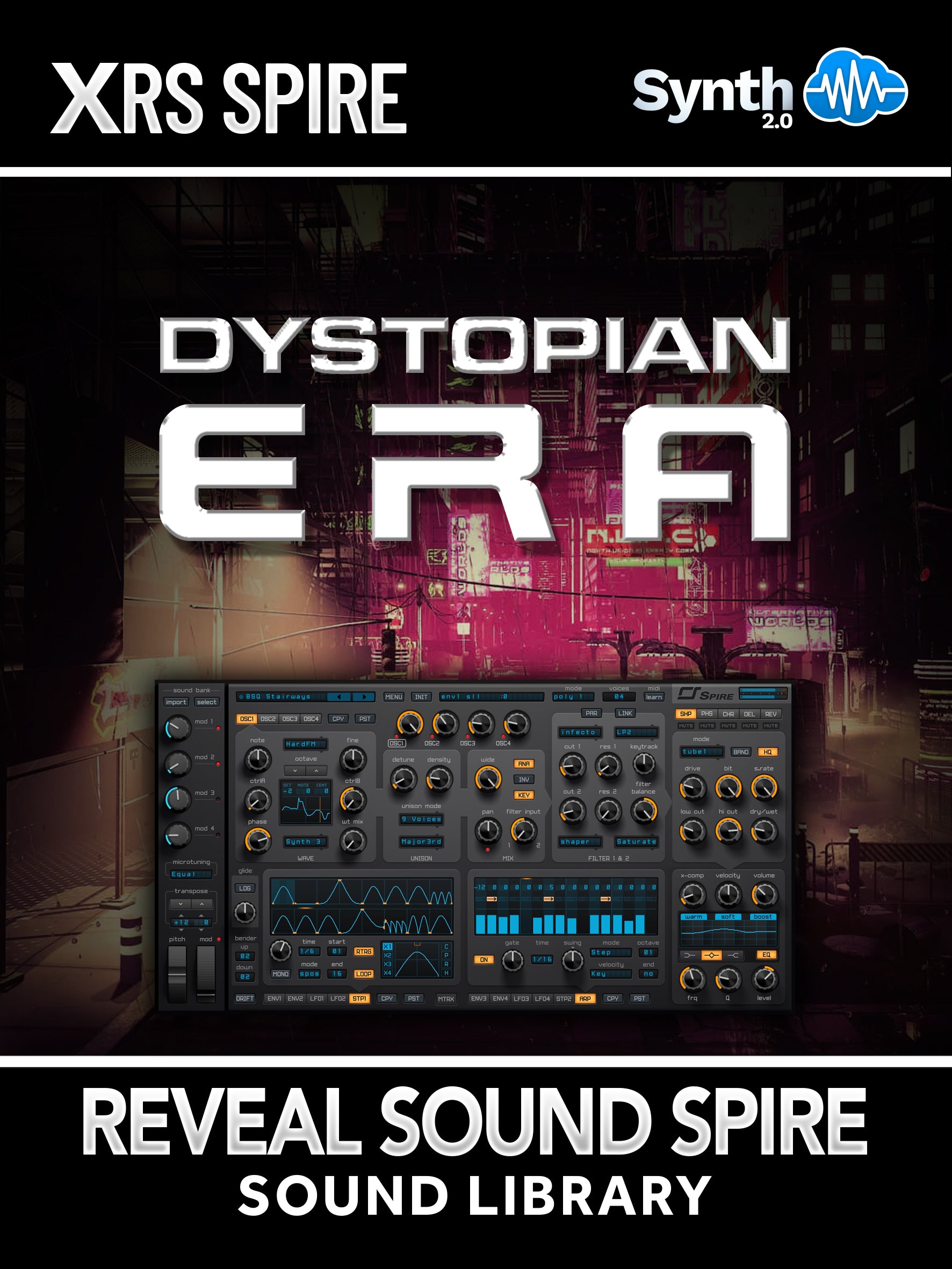 AYR004 - Dystopian Era - Reveal Sound Spire ( 104 presets )