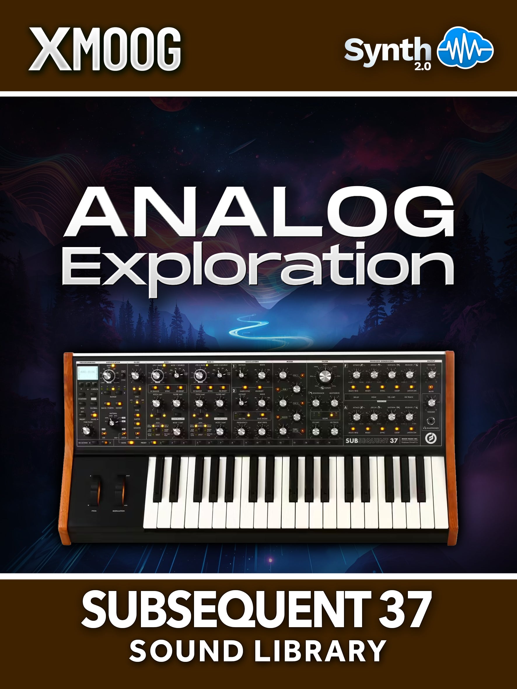 KLL012 - Analog Exploration - Moog Subsequent 37 ( 48 presets )