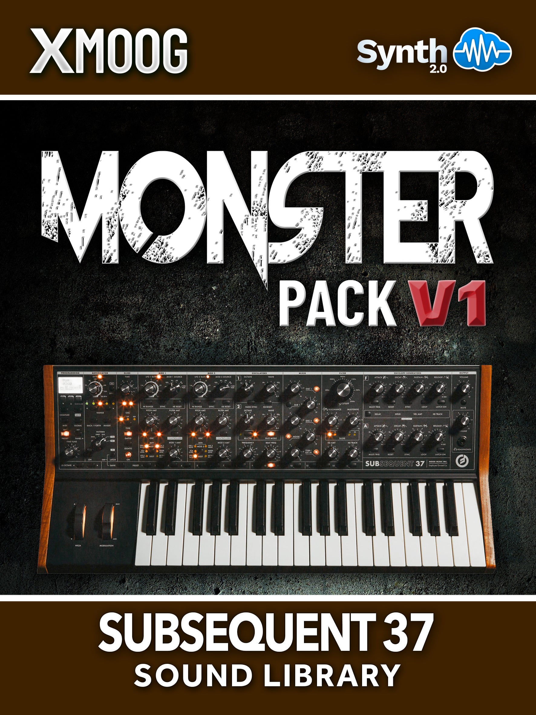Moog Subsequent 37: Monster Pack V1 Full Soundset – Synthcloud