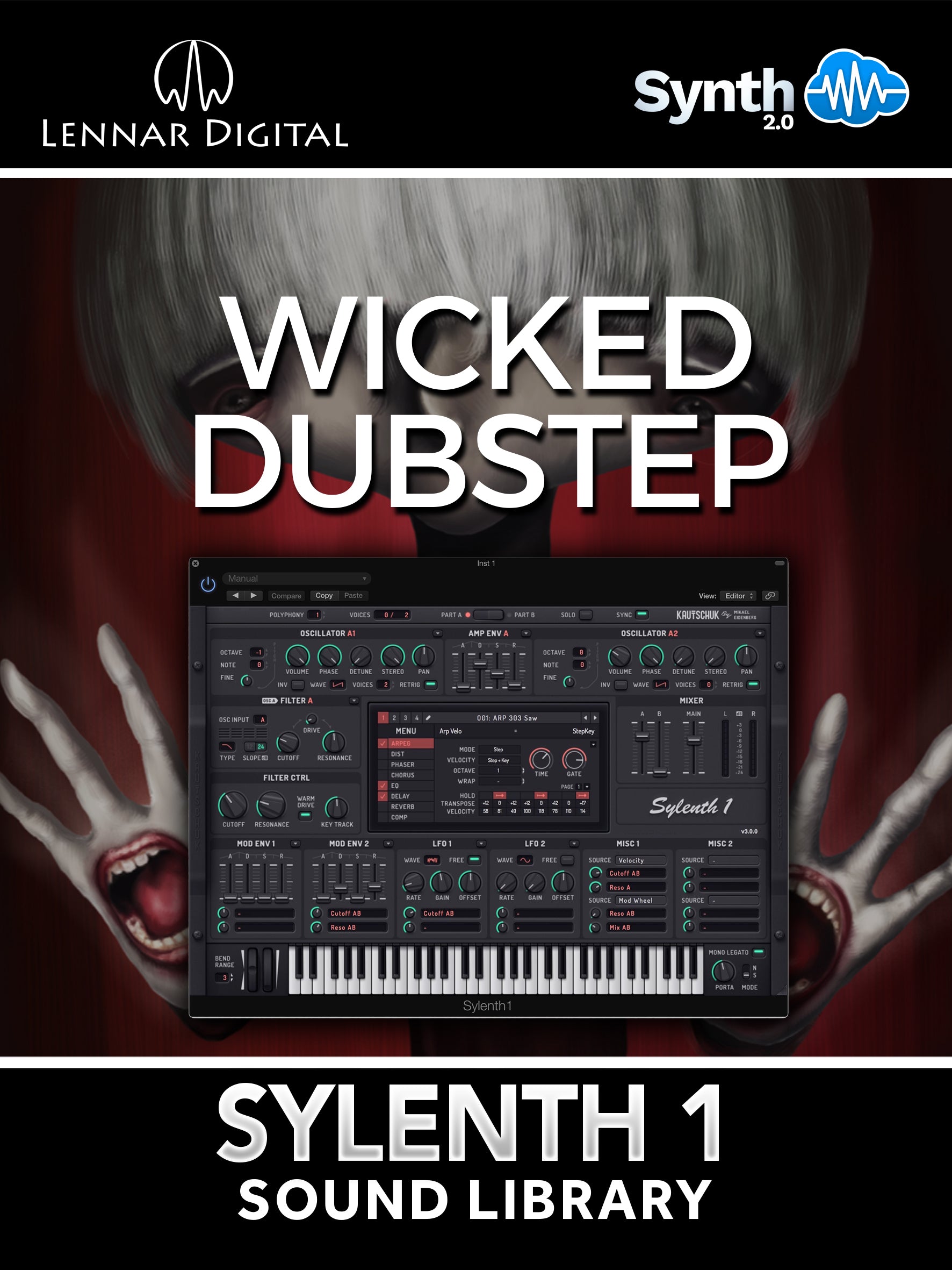 RLS013 - Wicked Dubstep - Sylenth1 ( 128 presets )