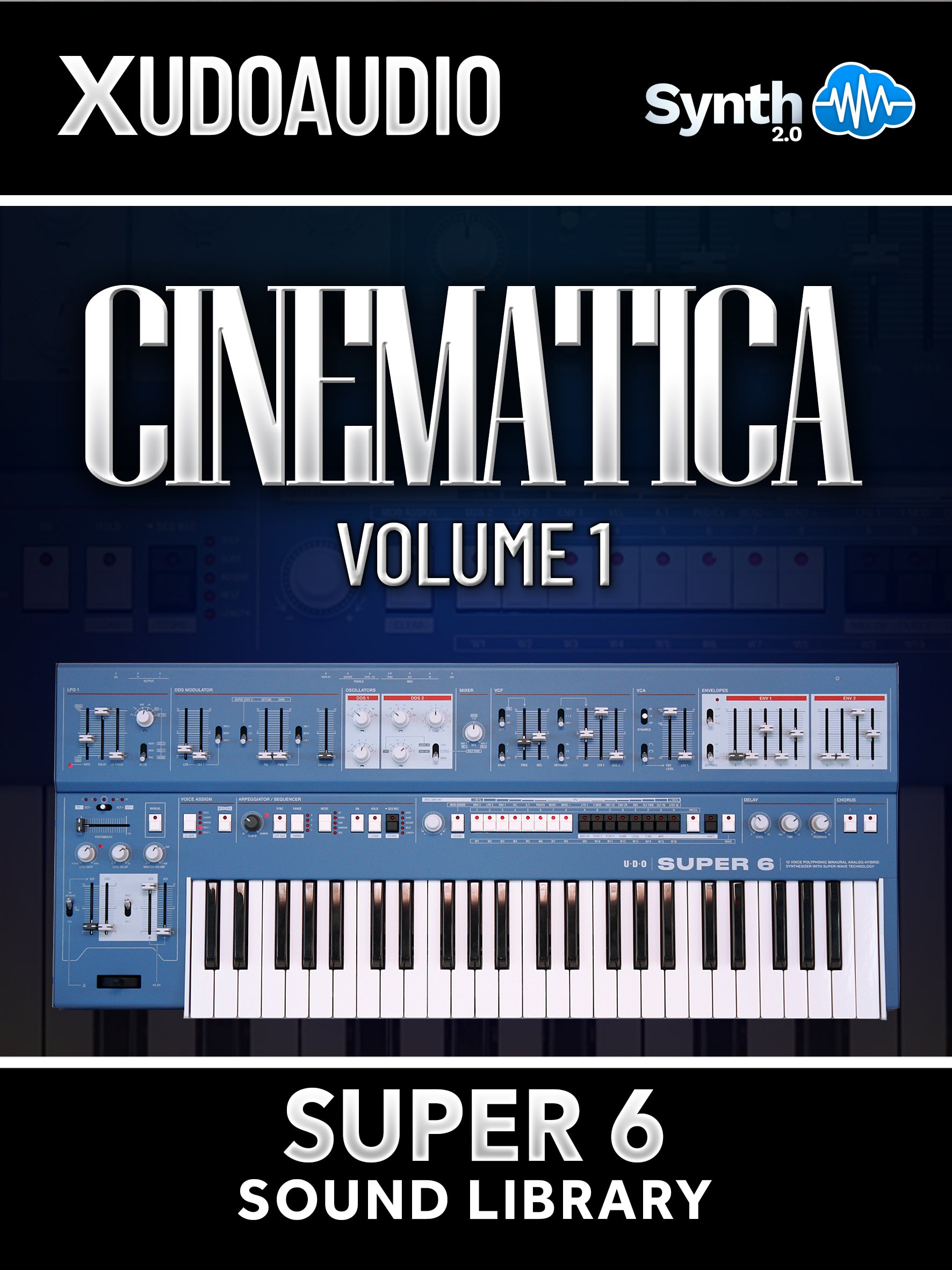 OTL079 - Cinematica Vol.1 - Udo Audio Super 6 ( 40 presets )
