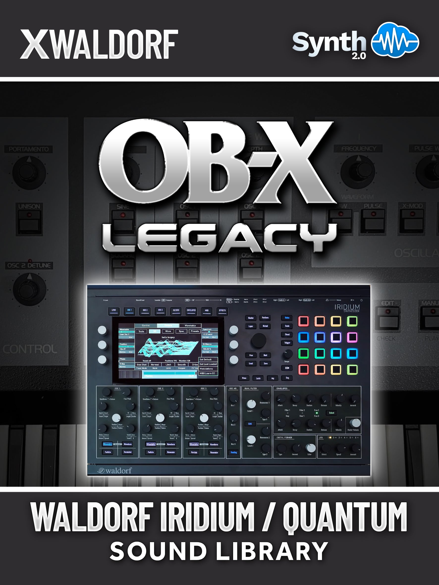 DRS070 - OB-X Legacy - Waldorf Iridium / Quantum ( 32 presets )